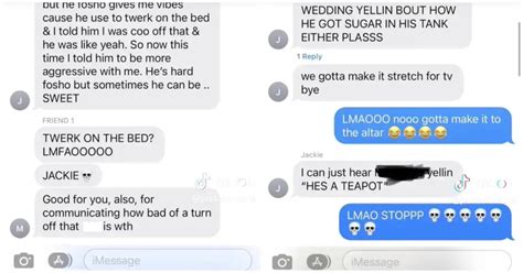 leaked text messages from jackie on love is blind|Jackie Love Is Blind Text Messages — Here Are the。